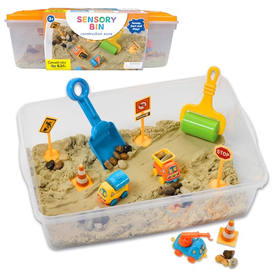 Creativity for Kids® Construction Zone Sensory Bin Michaels